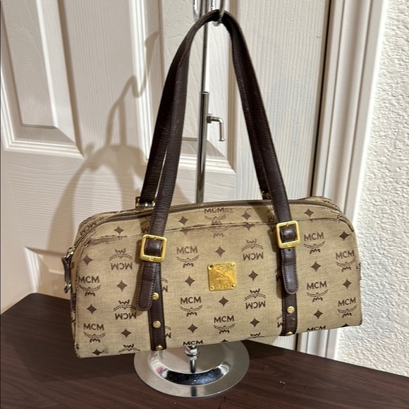 MCM Handbags - MCM Monogram Shoulder Bag